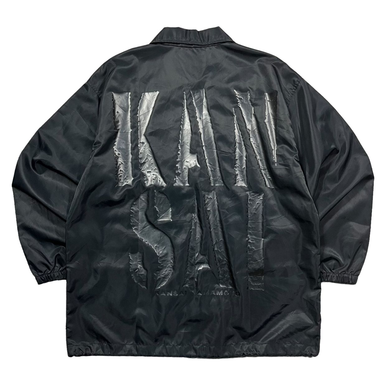 Kansai Yamamoto Vintage Streetwear Windbreaker Pria black