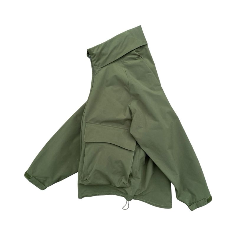 Gu blouson hidden hood utility jacket big pocket, foto 3