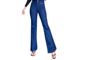 jeans highwaist cutbray navy