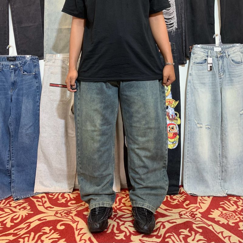 Y2k Wash Baggy Pants🥷🏻, foto 3