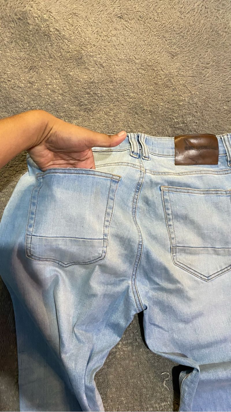 jeans raw denim, foto 7