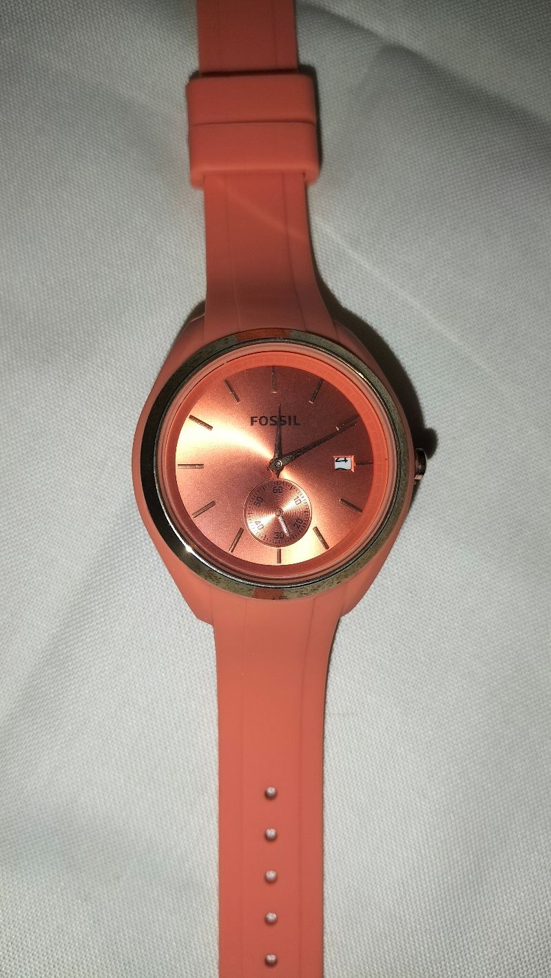 Jam Tangan Fossil Peach, foto 3