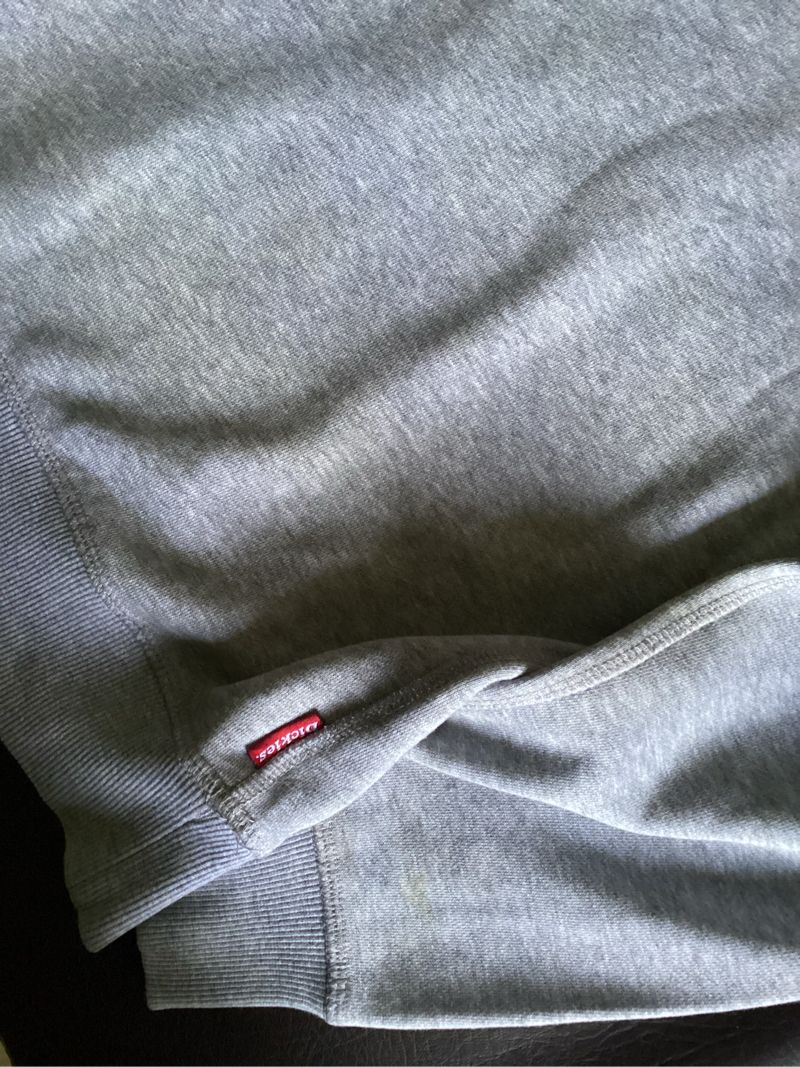 Sweather Crewneck D1ck1£s Simple logo gray, foto 3