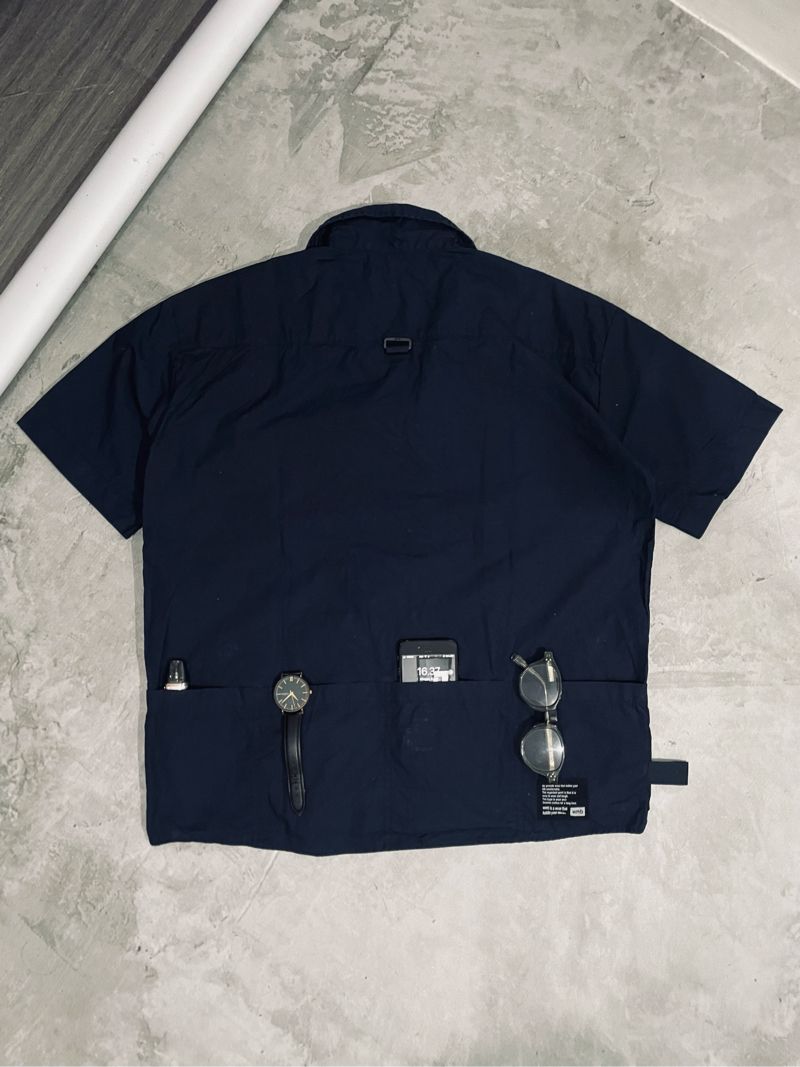 Wmb Workshirt  Navy Blue Dark Pocket, foto 2