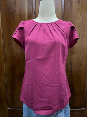 Blouse Connexion Burgundy