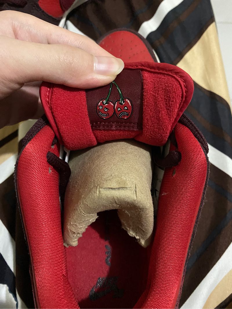 Nike SB dunk low cherry, foto 4