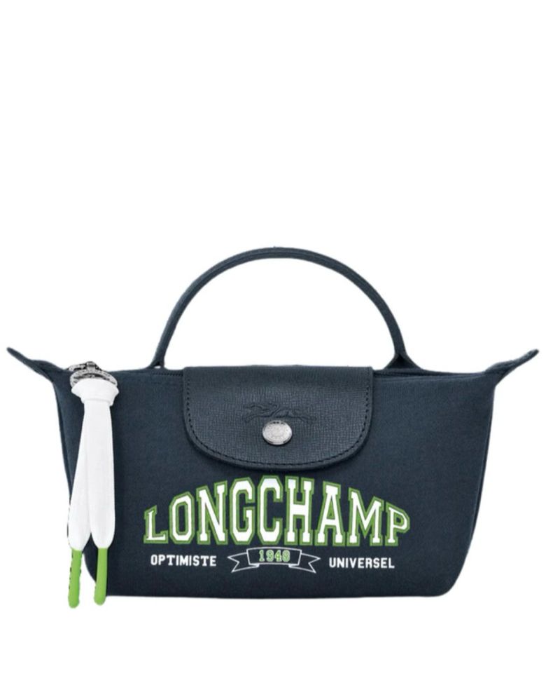 LONGCHAMP Le Pliage Canvas Tote Limited Edition — Optimiste