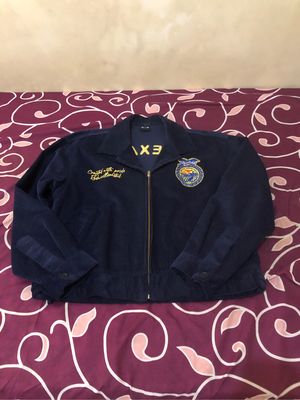 Redwood Limited Navy Blue Corduroy Jacket - FFA Lookalike