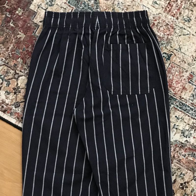Chef Pants Striped GU by Uniqlo darknavy, foto 4