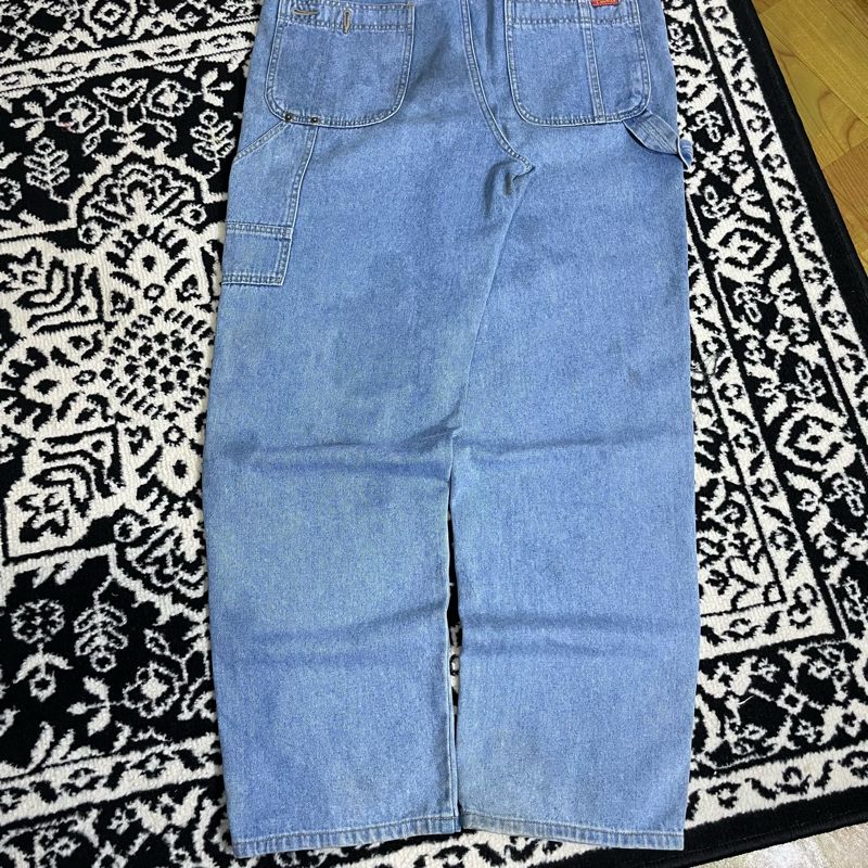 WINGMAN🇱🇷OVERALL JEANS CARPENTER MADE IN US, foto 6