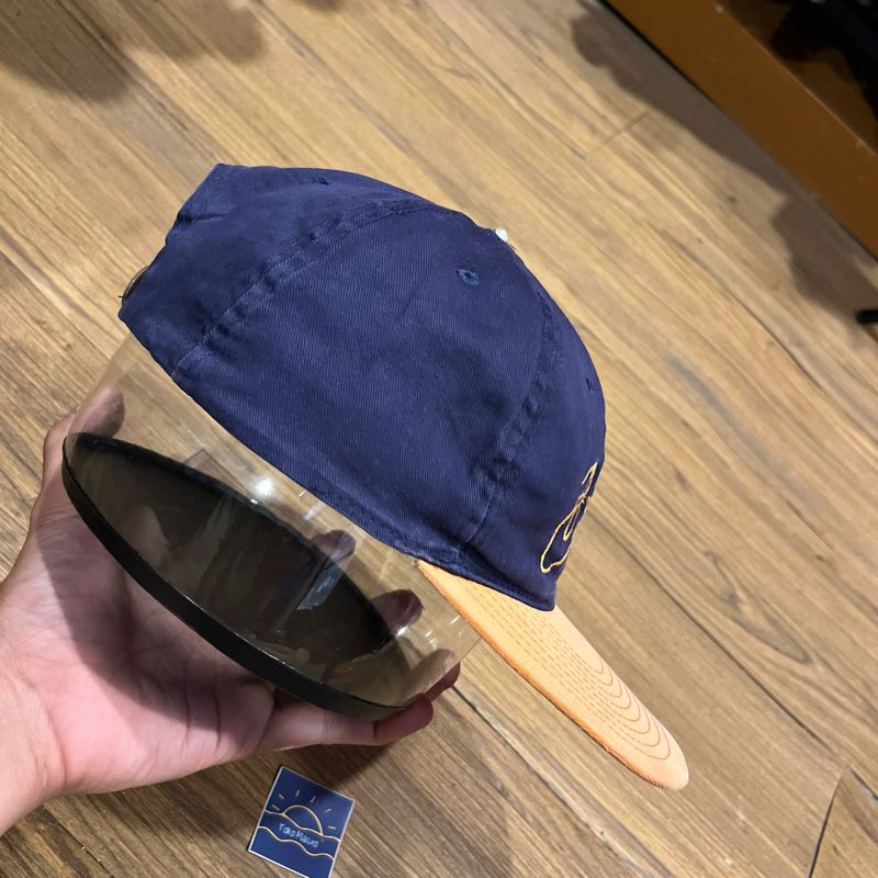 Vintage Asics Two Tone Hat Cap Embroidered, foto 6