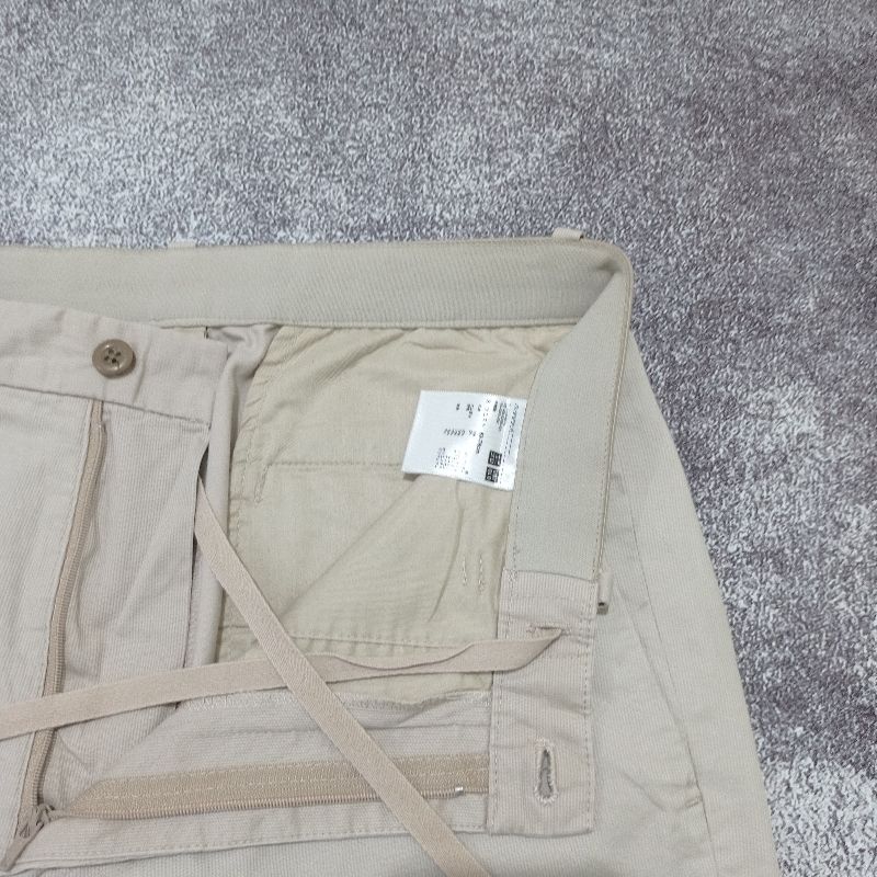 Short pants UNIQLO cream, foto 4