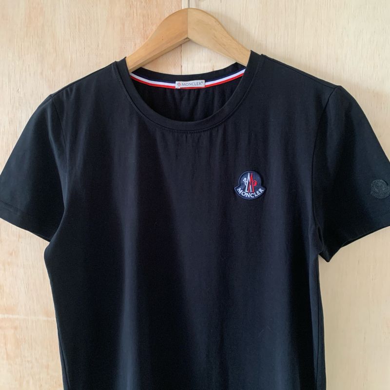 Moncler Black Essentsial Small Logo Tee, foto 2