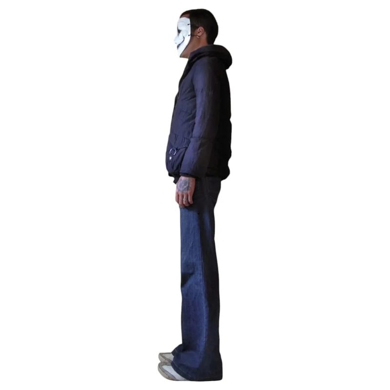 Backs 70s Down Parka Jacket Black, foto 7