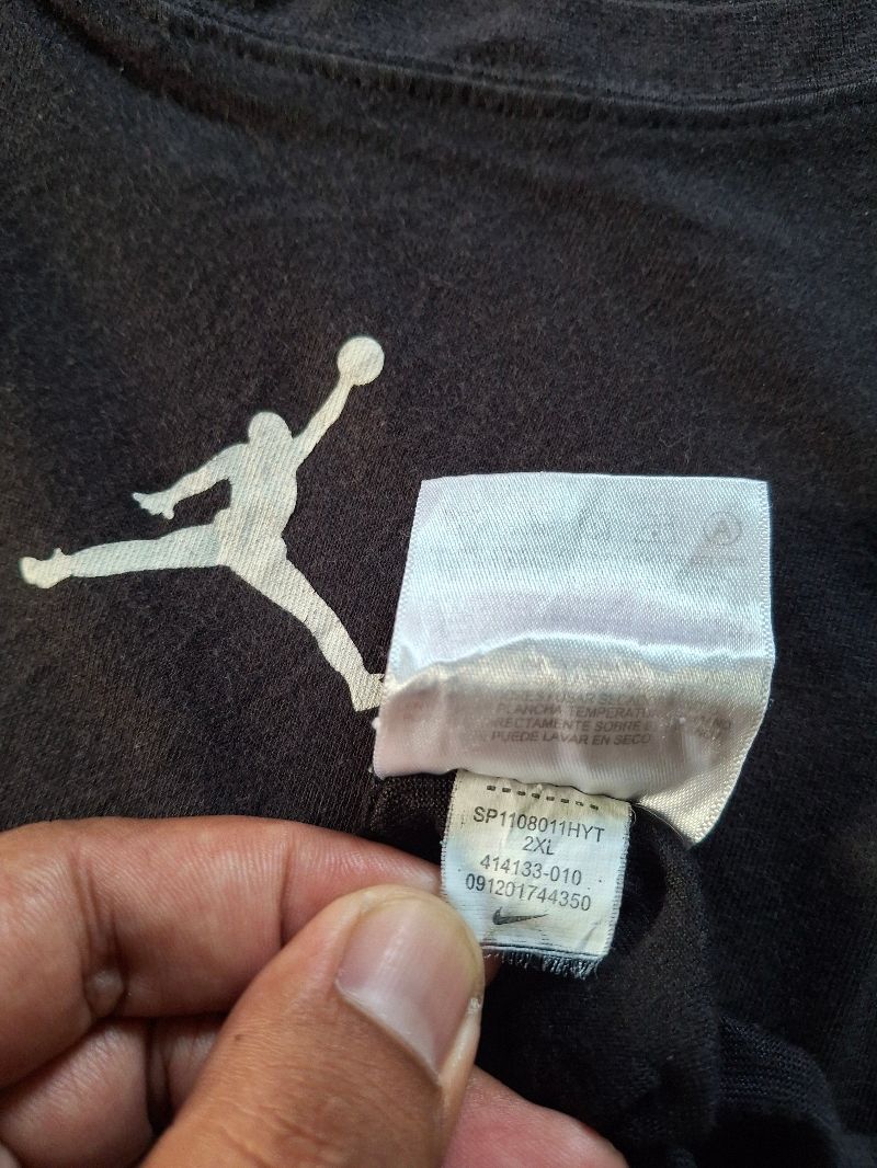 KAOS JORDAN LOGO CENTER ORIGINAL 100%, foto 4