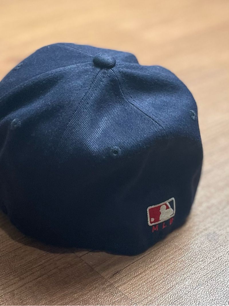 Topi Baseball MLB Boston Redsox Dark Built Up Navy Second Or, foto 5