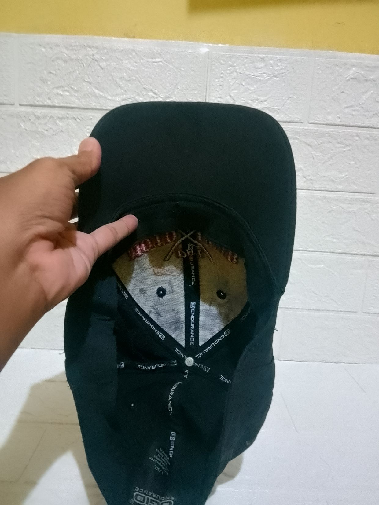 Indie Casual Hat Pria black, foto 4