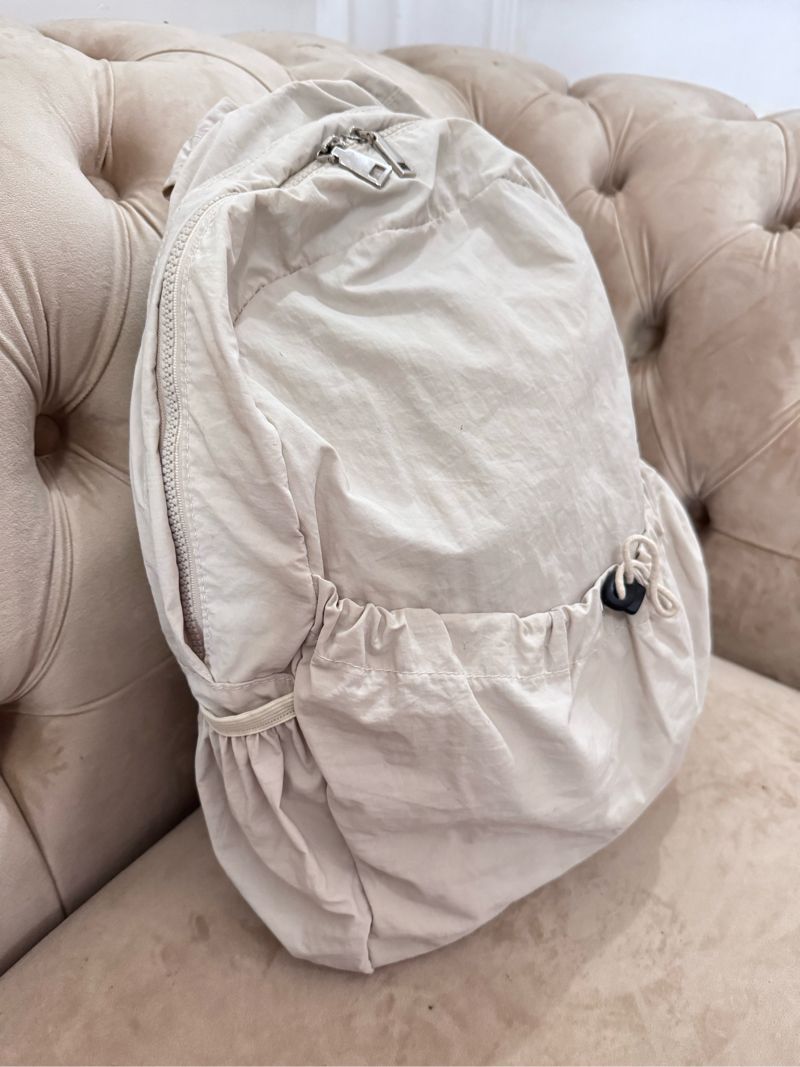 Casual backpack light grey, foto 2