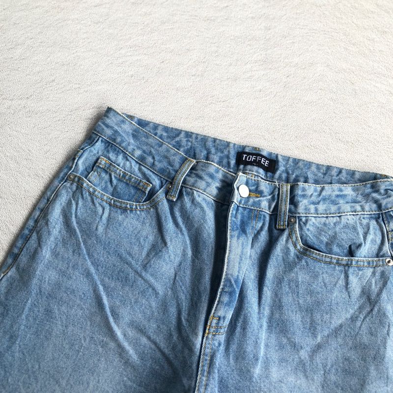 Toffee light blue baggy jeans, foto 3