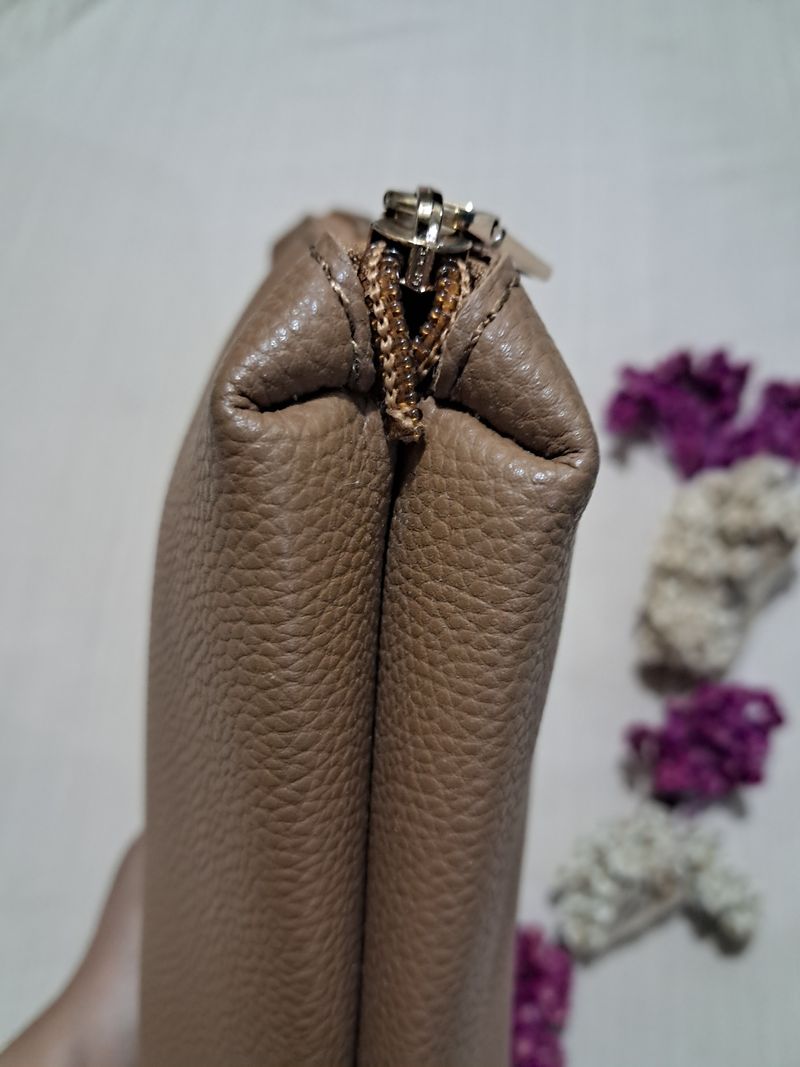 Poch zipper kulit sinte, foto 9