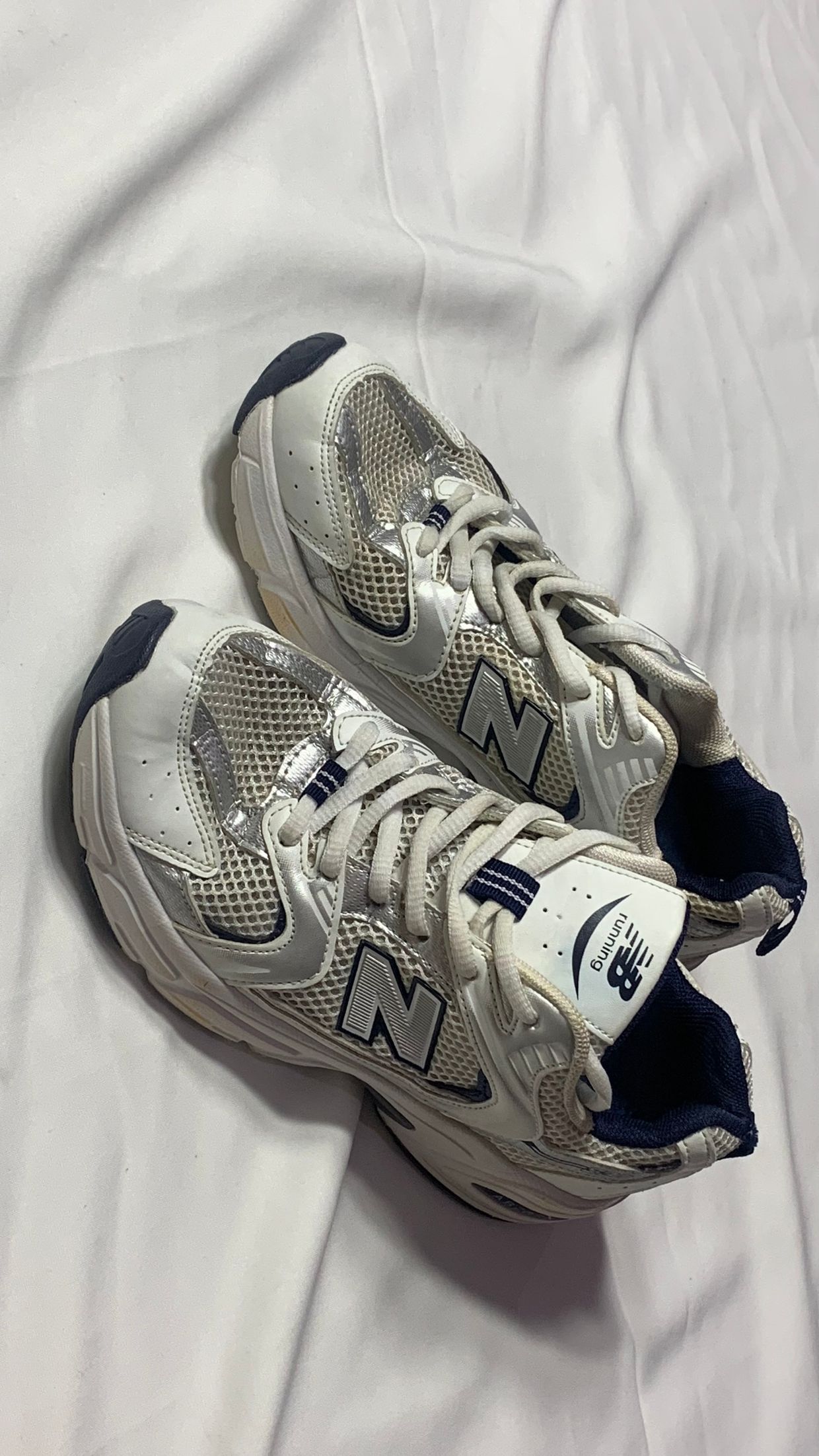 New Balance White Navy 37 Insole, foto 4
