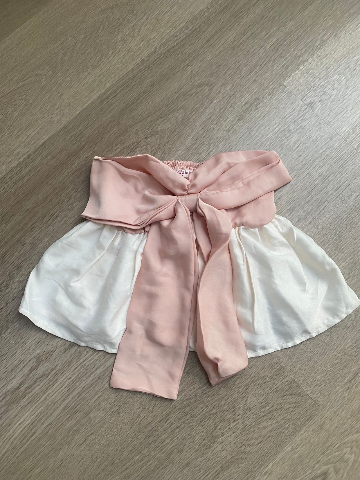 HerPalais Coquette Crop top Wanita multicolor pink