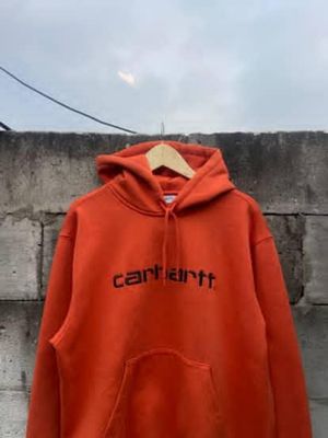 Hoodie carhartt scrip wip work in progrea