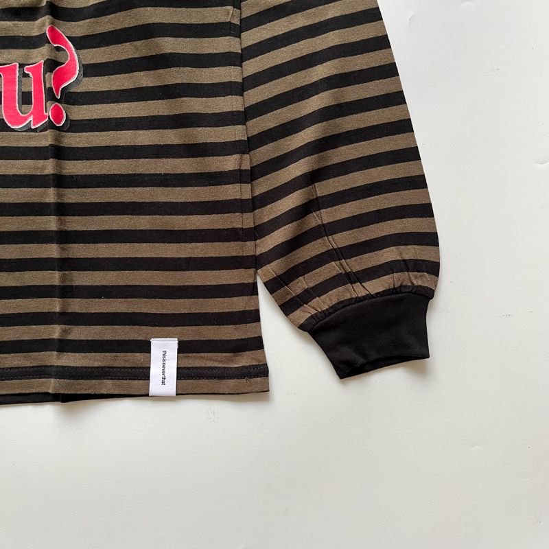 thisisneverthat Casual Sweatshirt Pria brown, foto 3