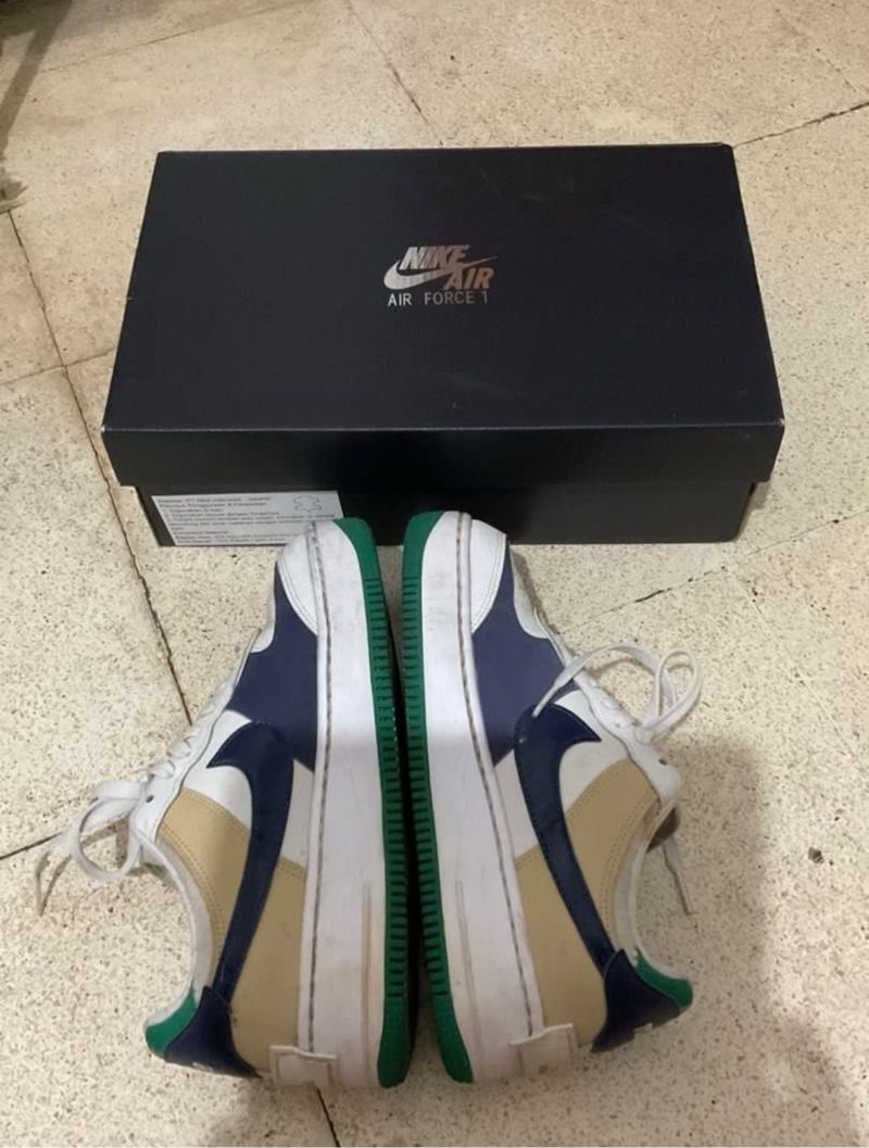 Nike air force 1 shadow navy green, foto 3