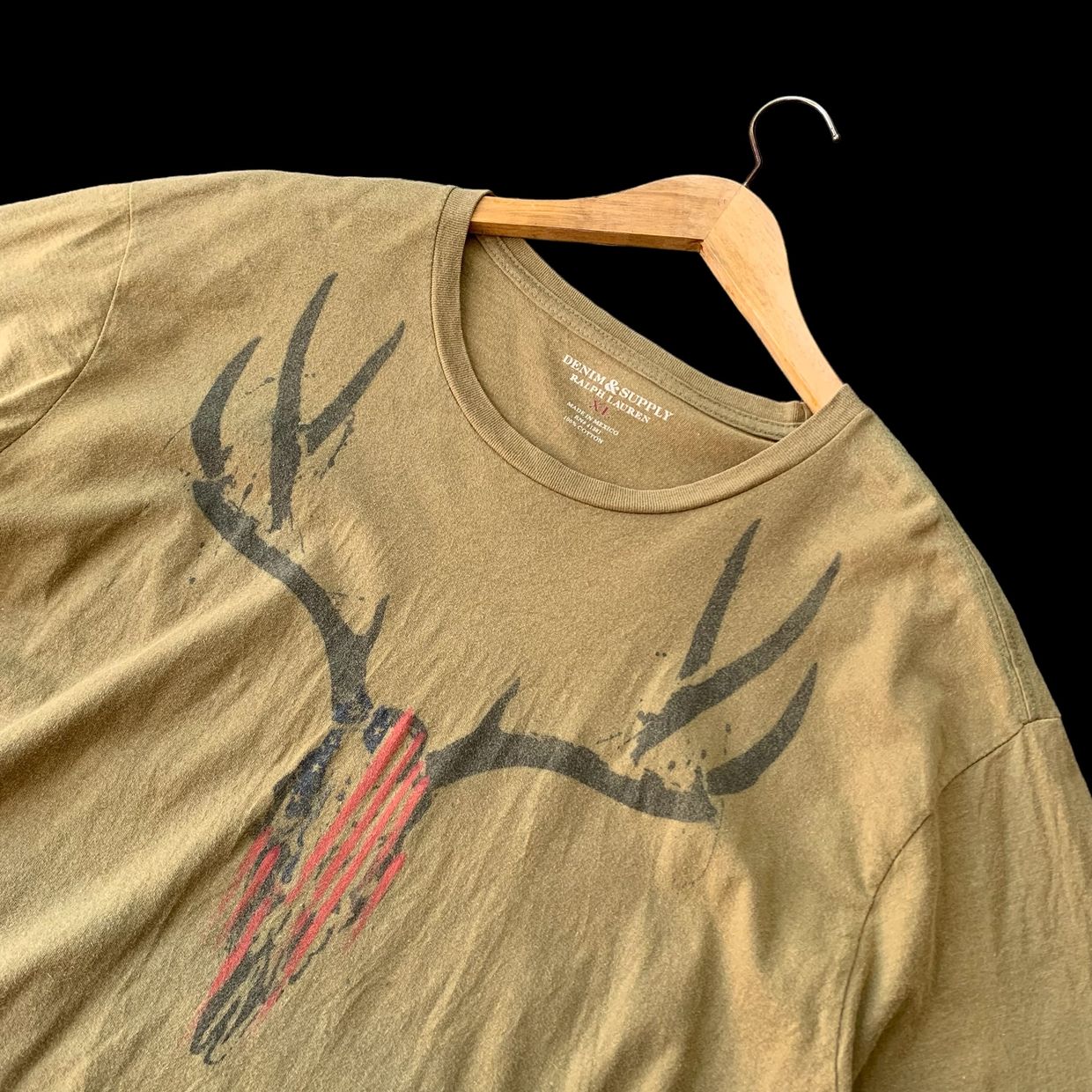 Casual T-shirt Pria tan, foto 3