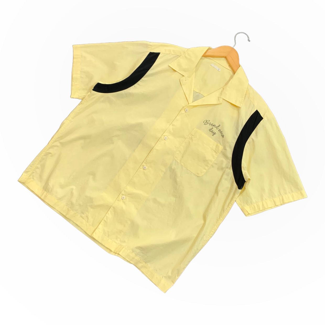 Uniqlo Casual Casual shirt Pria cream