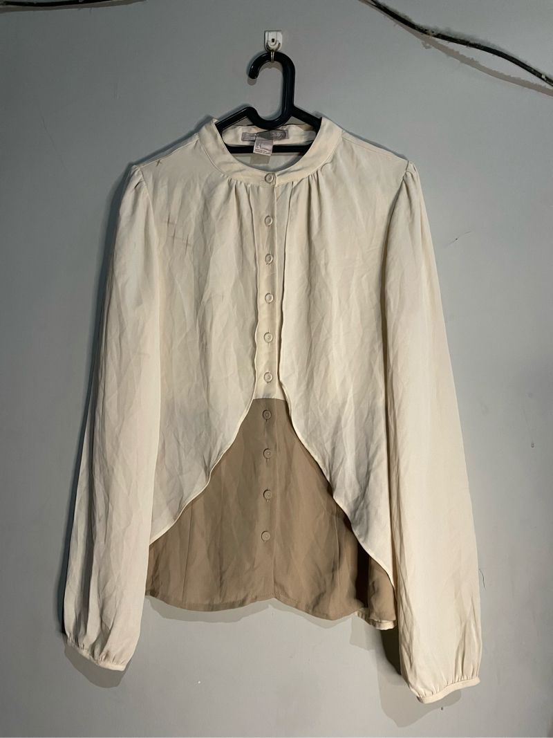 Thrift kemeja and blouse, foto 2