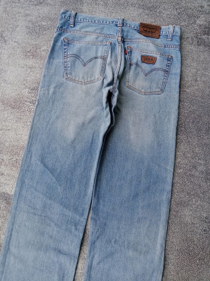 levi's 523 straight blue wash, foto 6