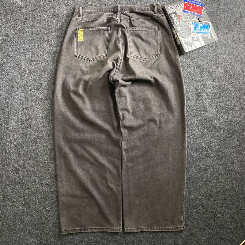 BAGGY JEANS DARKGREY, foto 7
