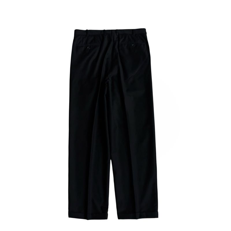 Rogatis Blue Label wool tailored cuffed trousers black, foto 2