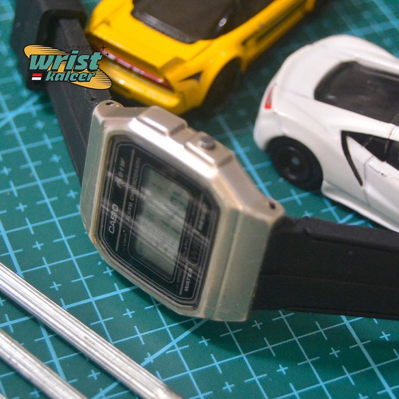 CASIO F91W SILVER! ORIGINAL!, foto 3