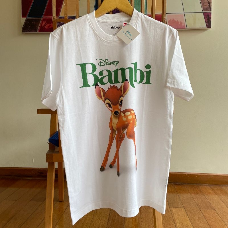 Kaos Disney BAMBI Official Licensed Product Tshirt T-Shirt B