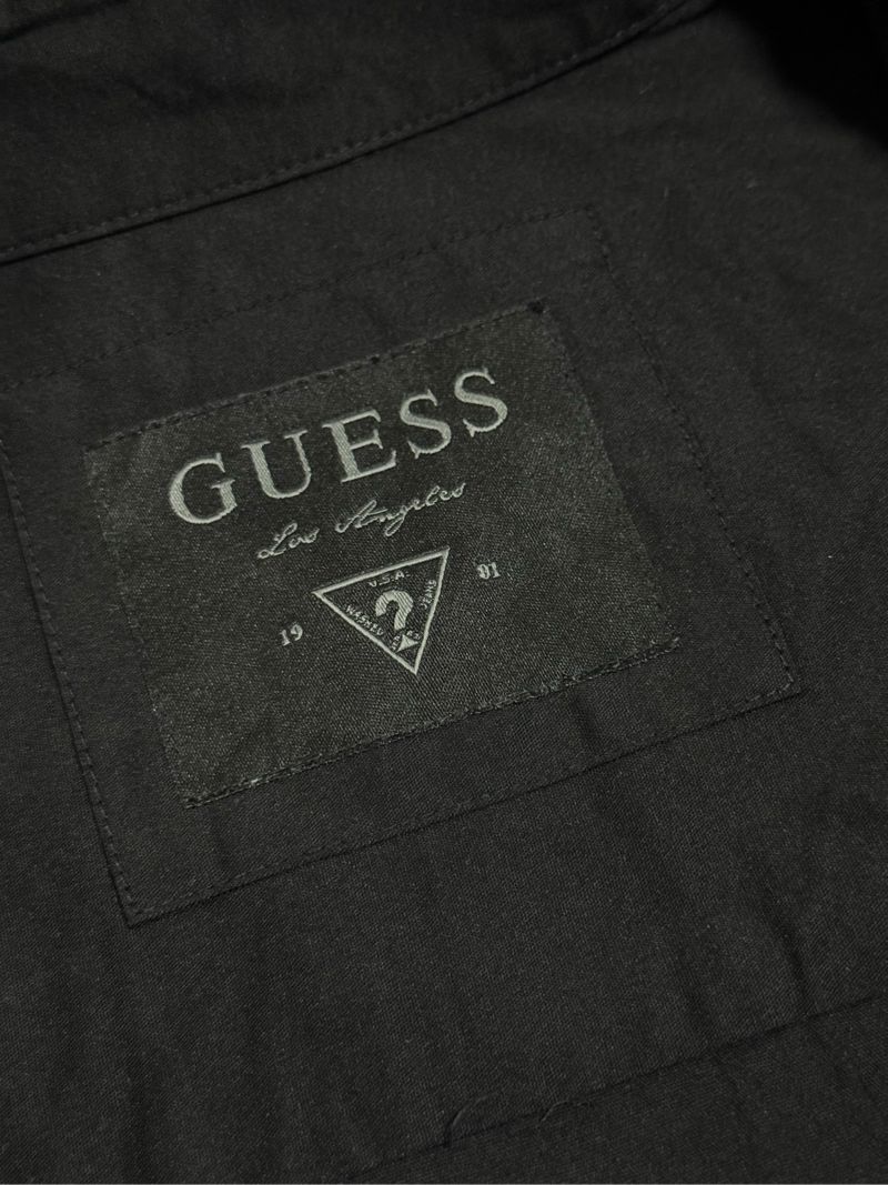 KEMEJA HITAM GUESS L SECOND ORIGINAL, foto 2
