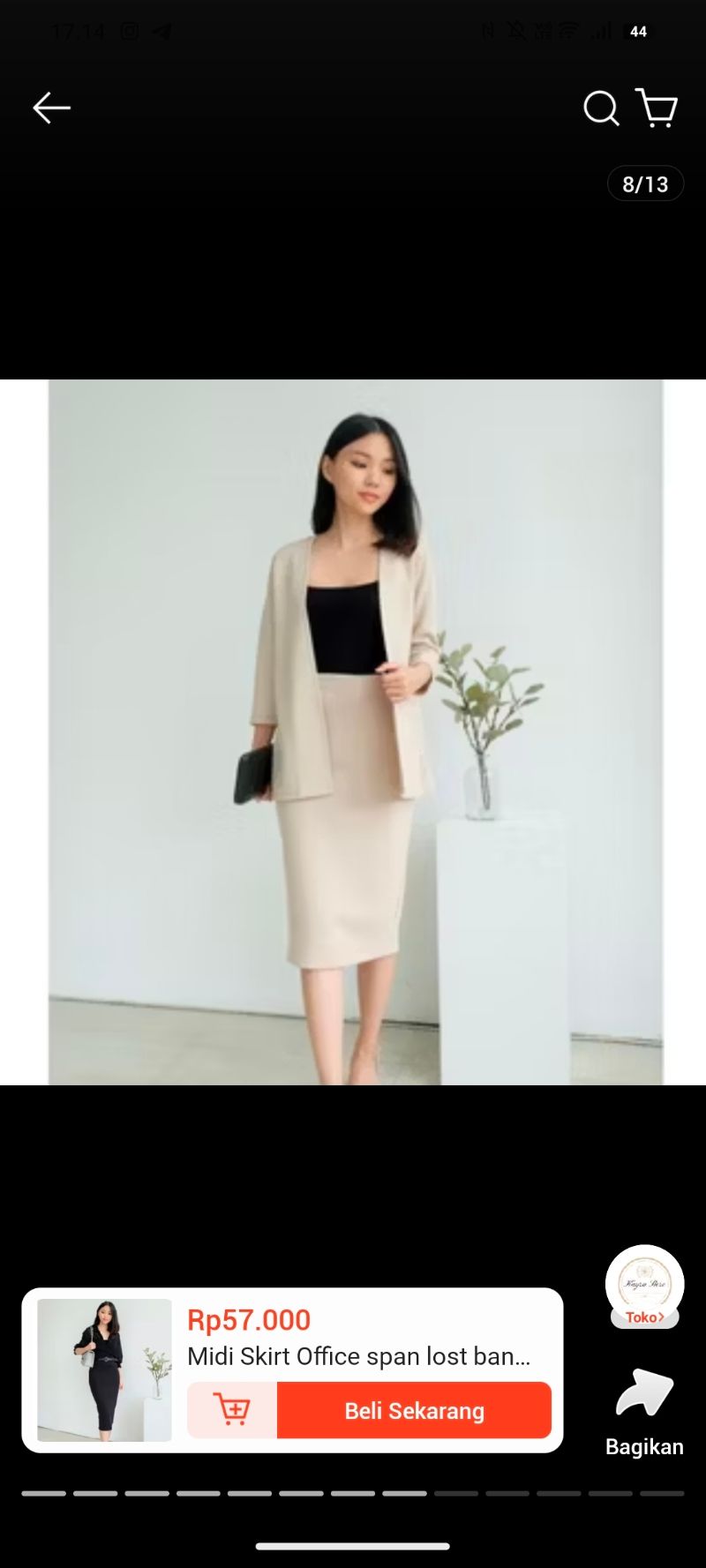 Midi Skirt, foto 4