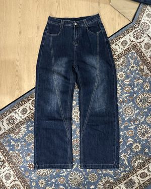 UNKNOWN Baggy Jeans Pecah Pola