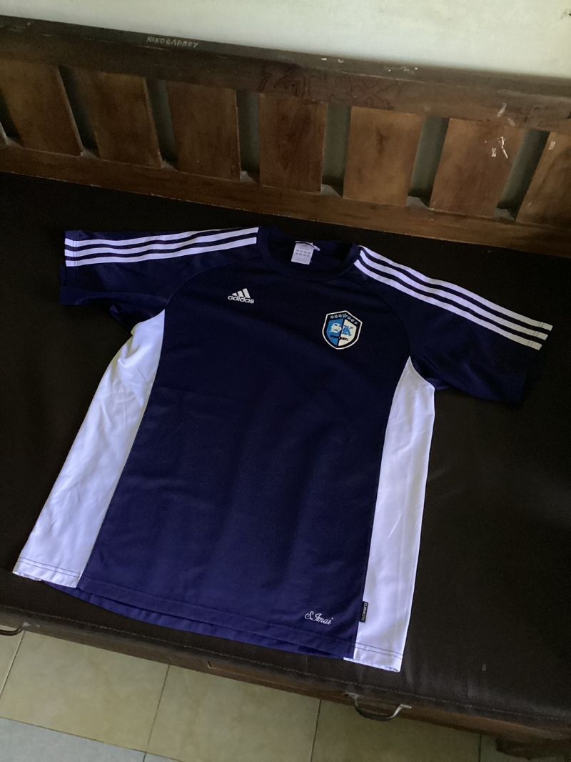Baju Jerseys Adid4§ Clima Stripe Blue White, foto 7