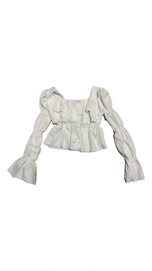 White Top with Square Neck