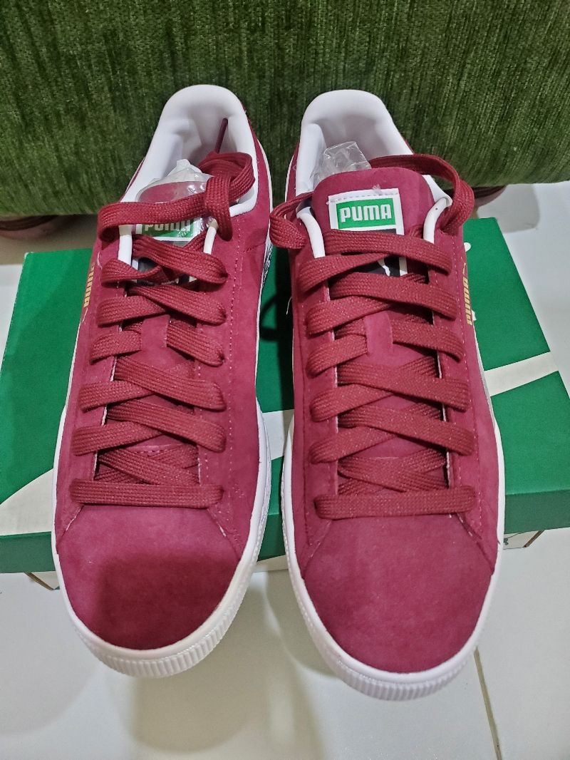 Puma Suede Classic Red White, foto 2