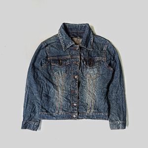 LS LAST SCENE TRUCKER JEANS JACKET