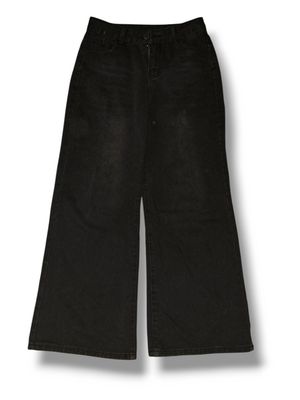 Black Wide Jeans