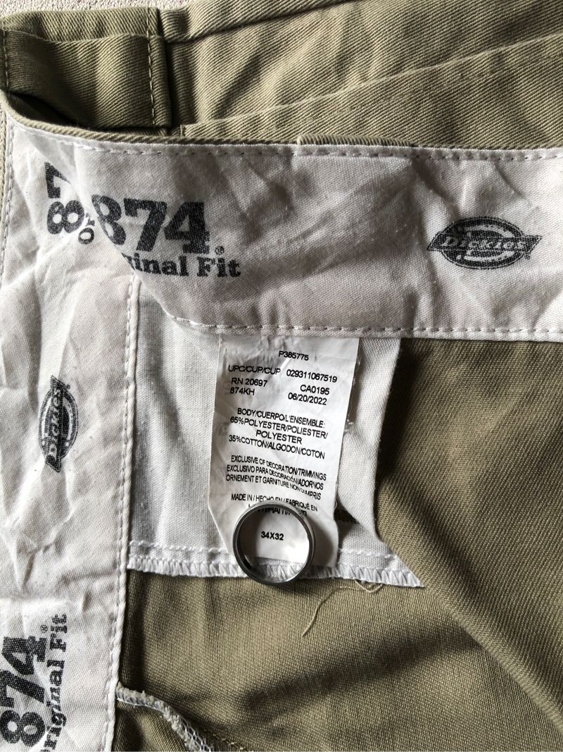 Dickies pants 874 khakis, foto 5