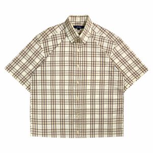 (Code: BS-336) Macbeth-  Plaid Boxy Cut Shirt
