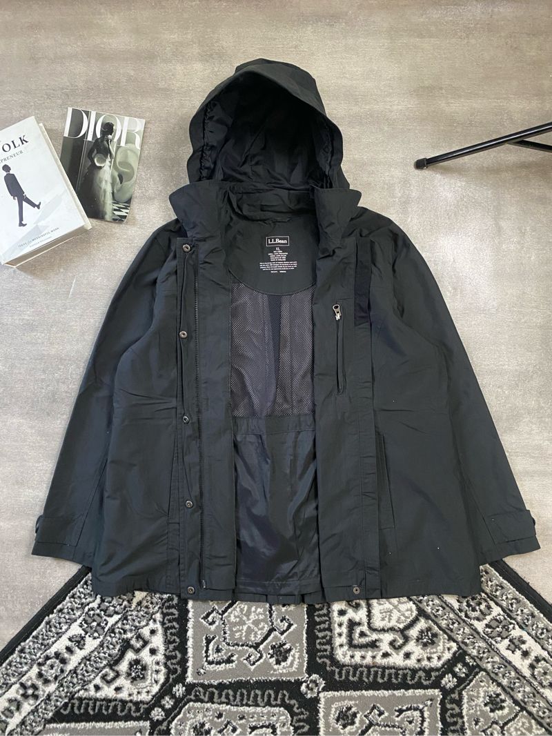 LL Ben rain Jacket Waterproof Black (3A-58), foto 6