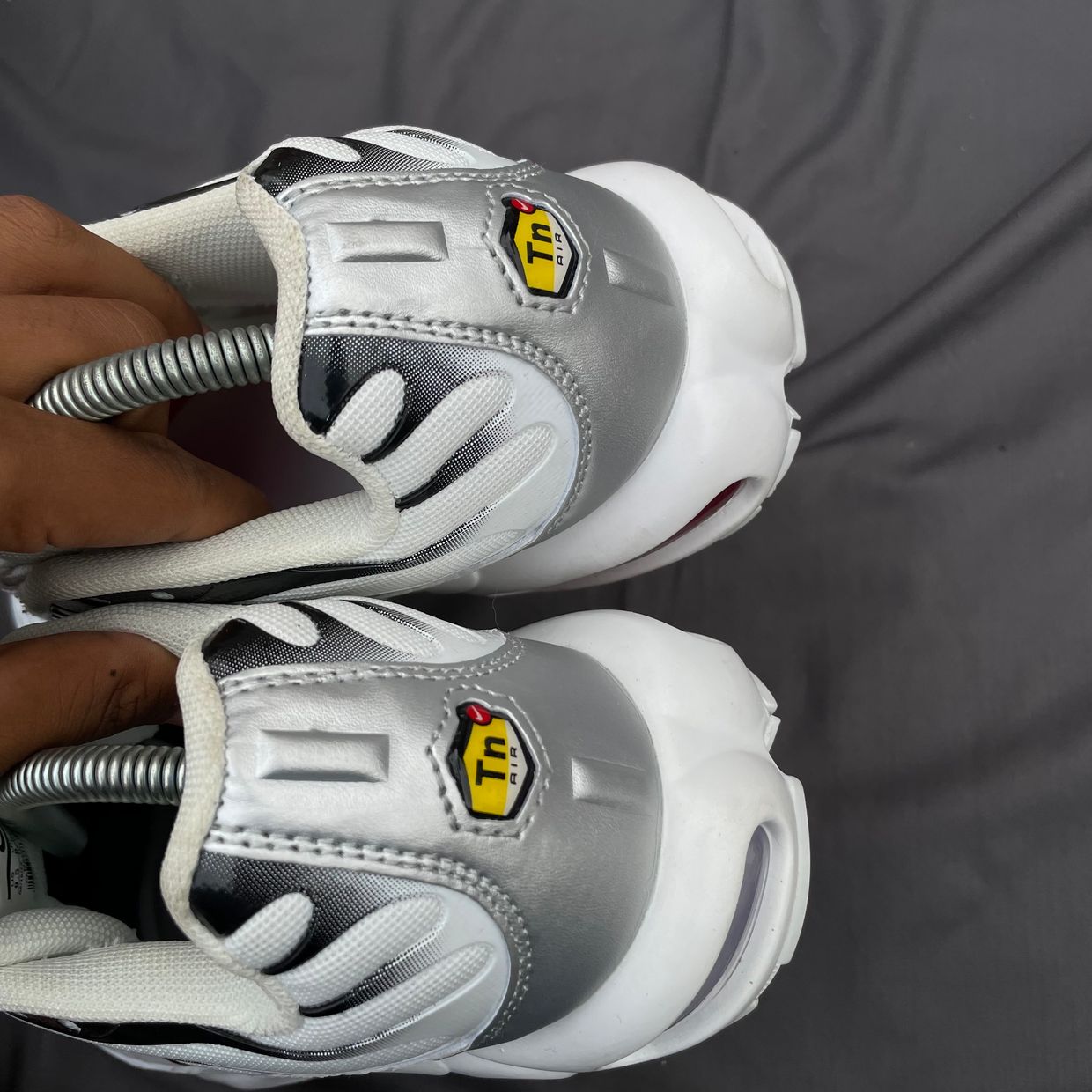 Nike Gorpcore Sneakers Pria white green, foto 5