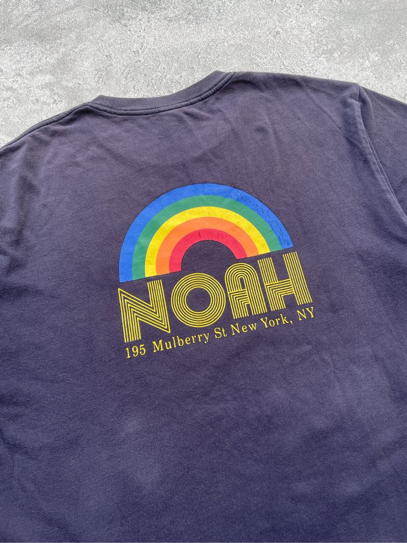 Noah NYC Rainbow Tee Navy, foto 3